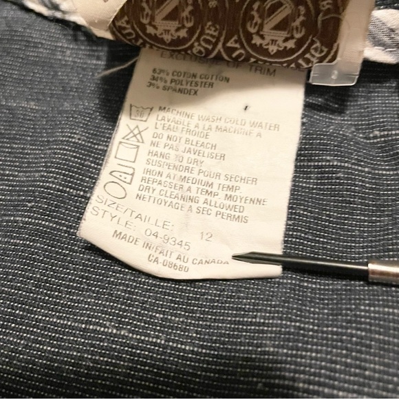 Glensport Button Up Womens Long Sleeve With Shoulder Pads Size 12 - Picture 5 of 16